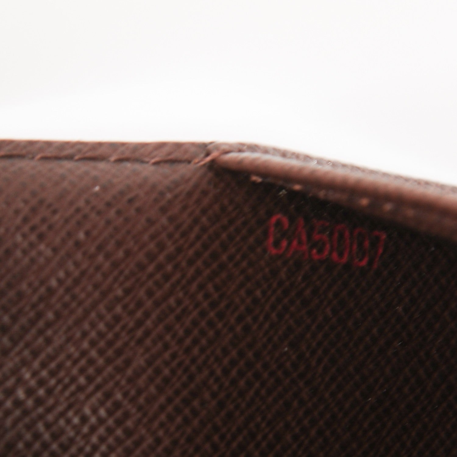 Louis Vuitton Damier Ebene Small Ring Agenda Cover 6 of 7