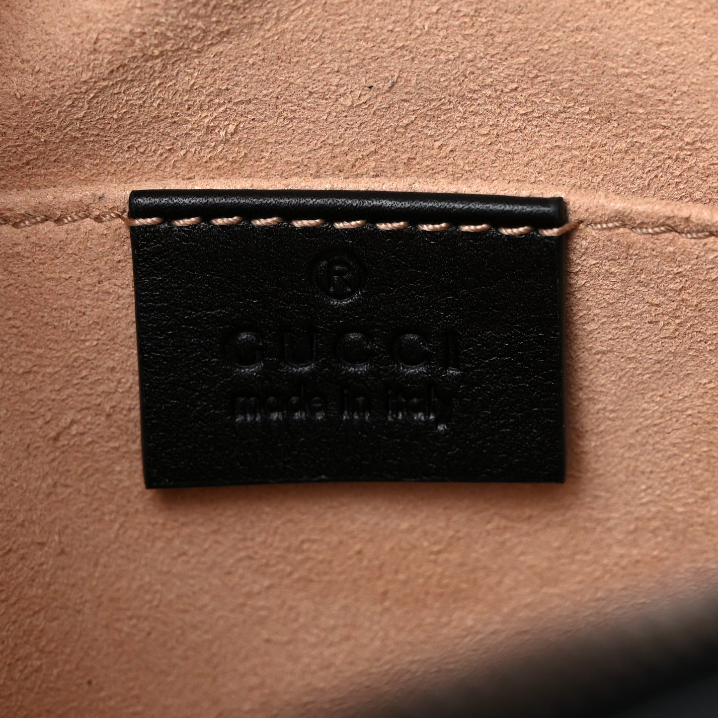 Calfskin Matelasse GG Marmont Belt Bag 85 34 Black