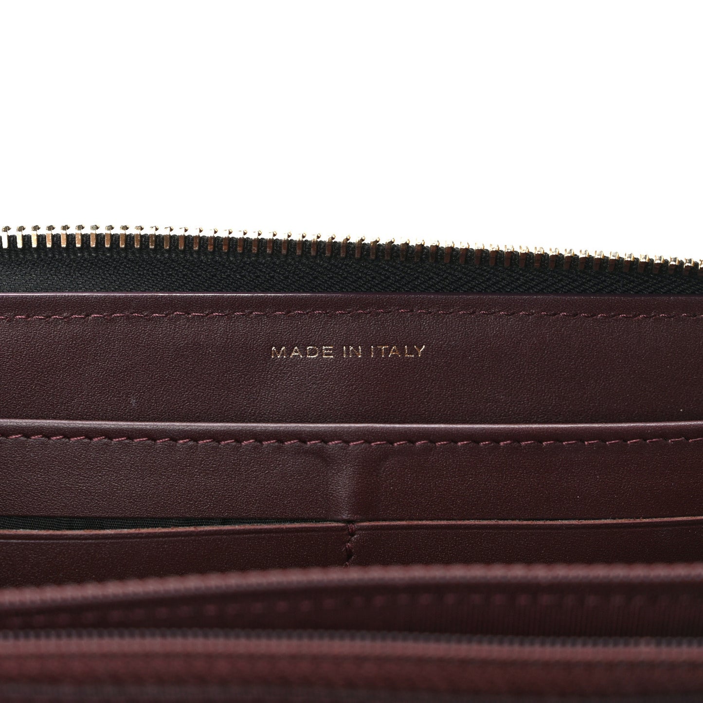 Caviar Quilted Large Gusset Zip Around Wallet Black