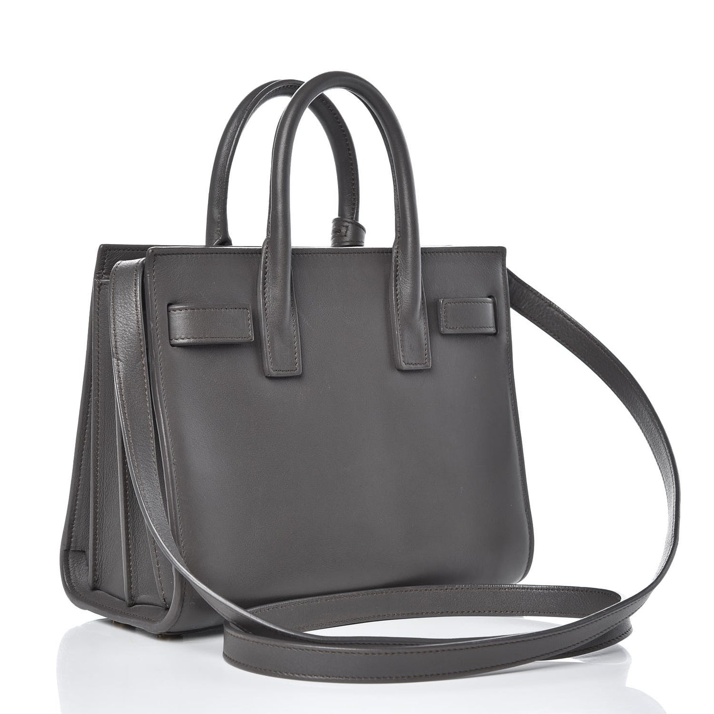 Calfskin Nano Sac De Jour Fog