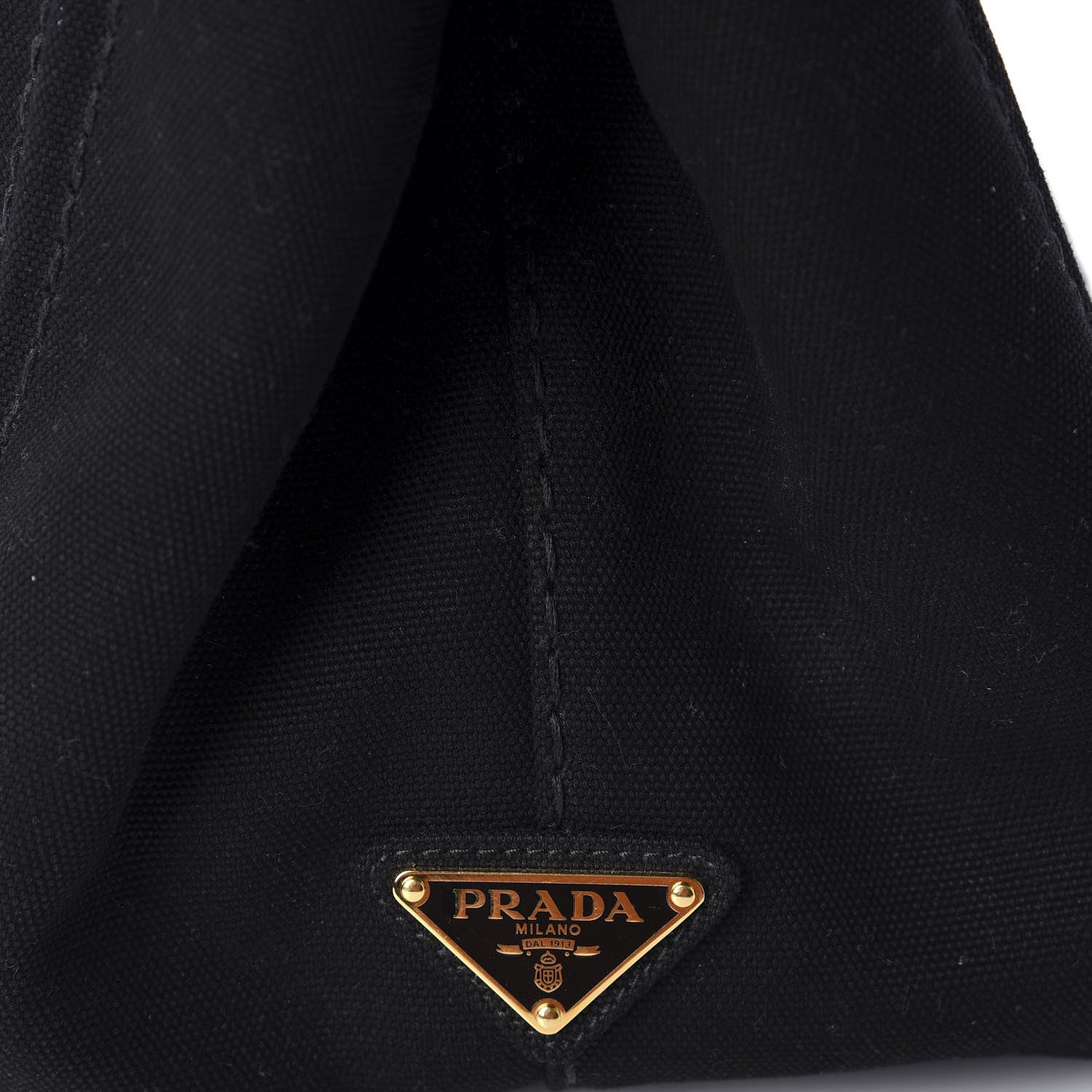 Prada Canapa Logo Tote Black 10 of 11