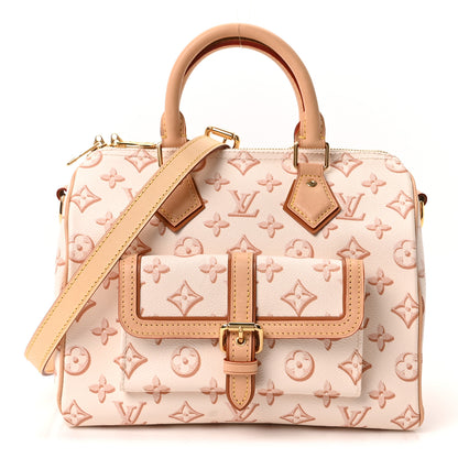 Louis Vuitton Monogram Fall for You Speedy Bandouliere 25 Beige Clair 1 of 9