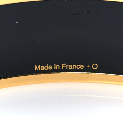 Hermes Enamel Wide Printed Capitales Bracelet 70 5 of 5