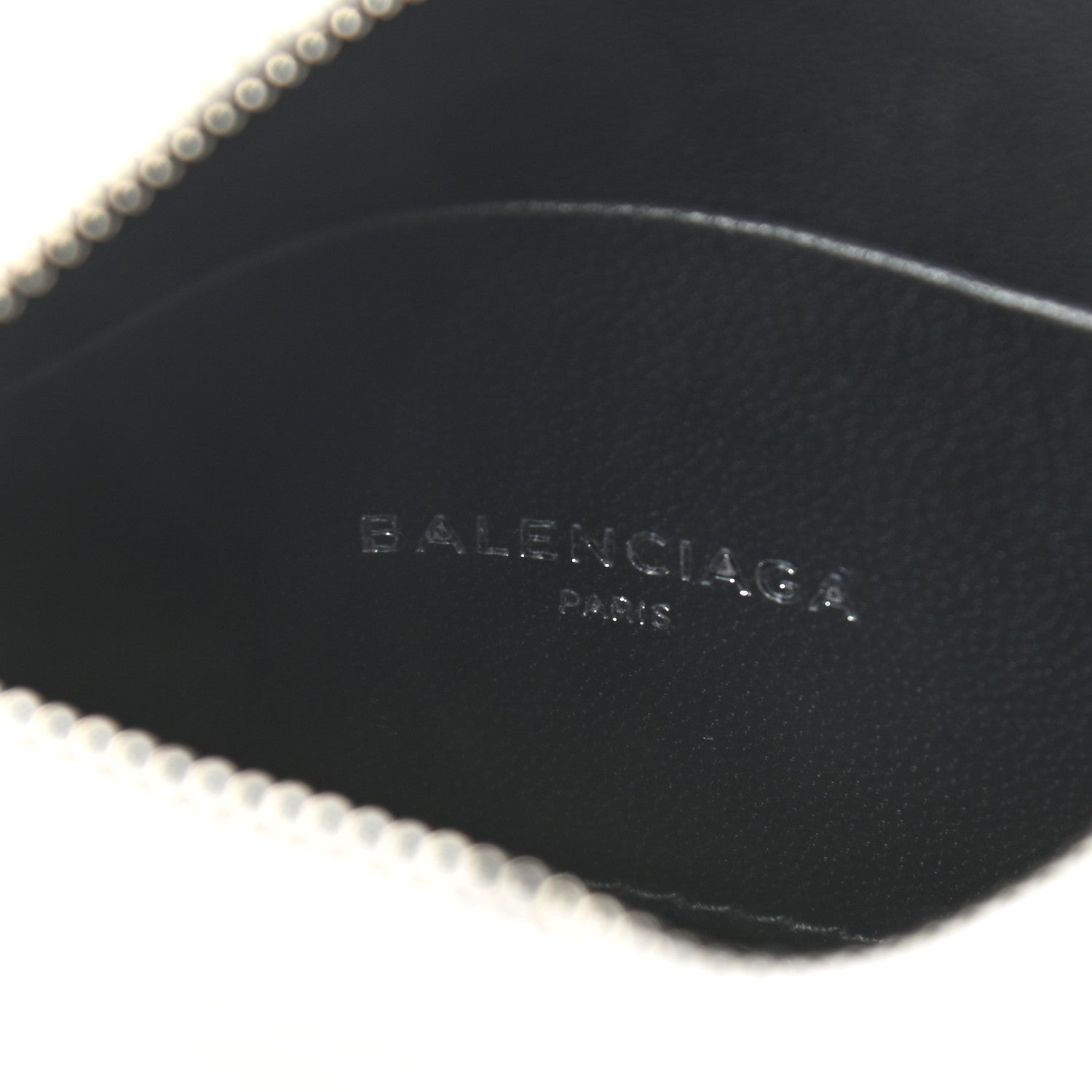 Balenciaga Calfskin XS Everyday Zip Coin Pouch White 6 of 7
