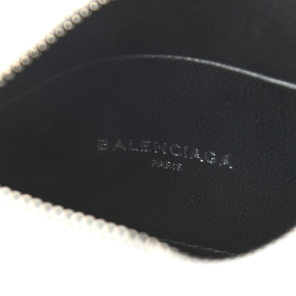 Balenciaga Calfskin XS Everyday Zip Coin Pouch White 6 of 7