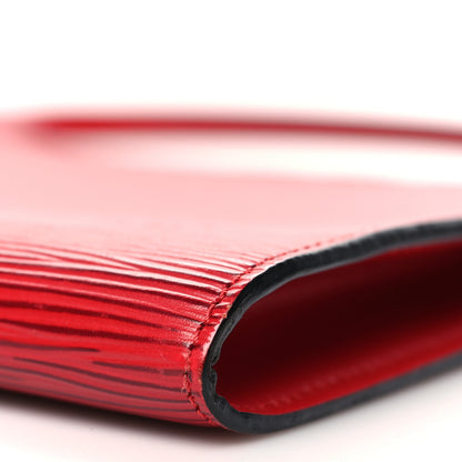Louis Vuitton Epi Pochette Accessories 24 Castillan Red 10 of 10