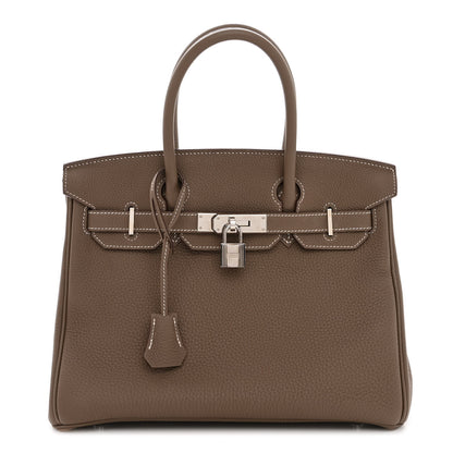 Hermes Togo Birkin 30 Etoupe 1 of 20