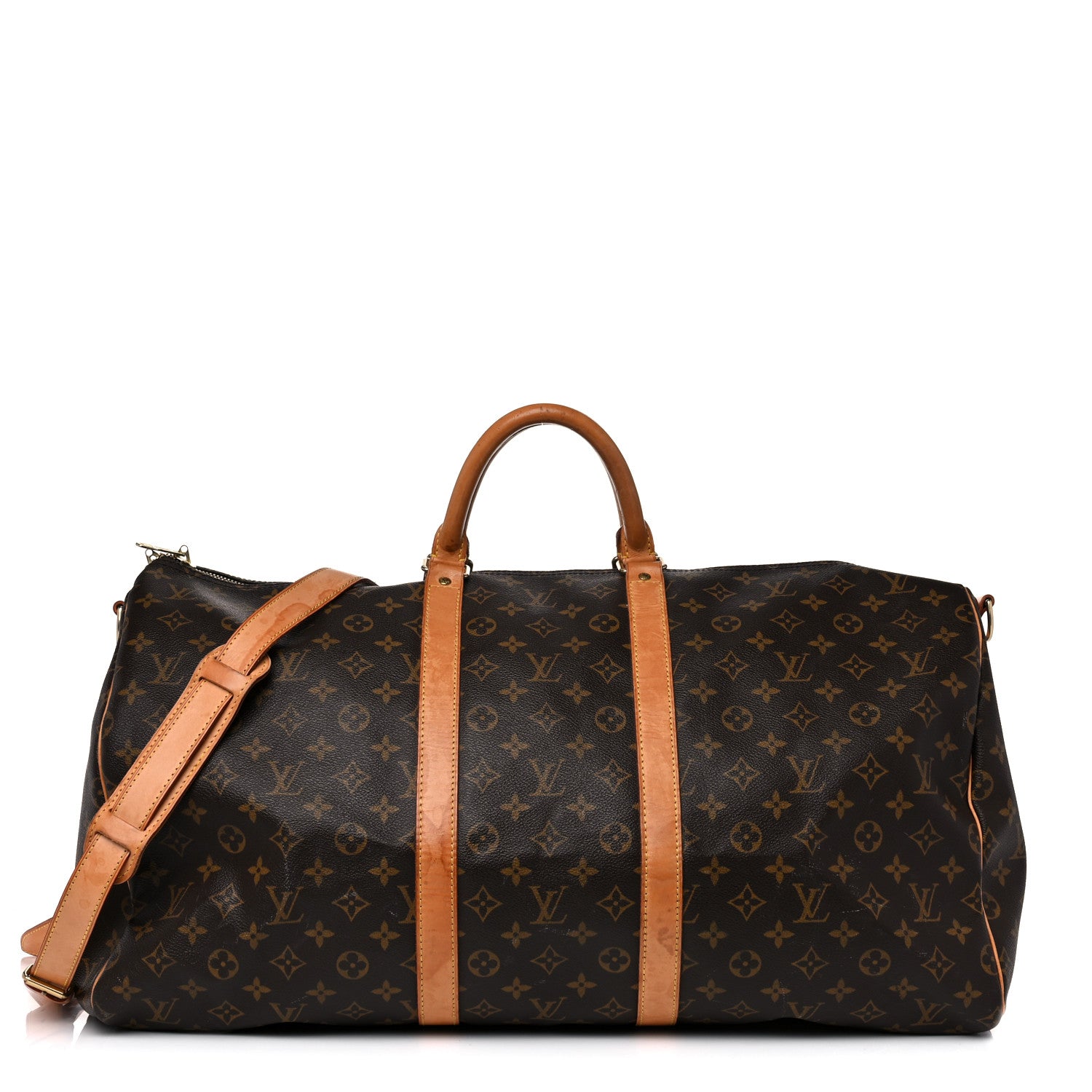 Louis Vuitton Monogram Keepall Bandouliere 55 1 of 37