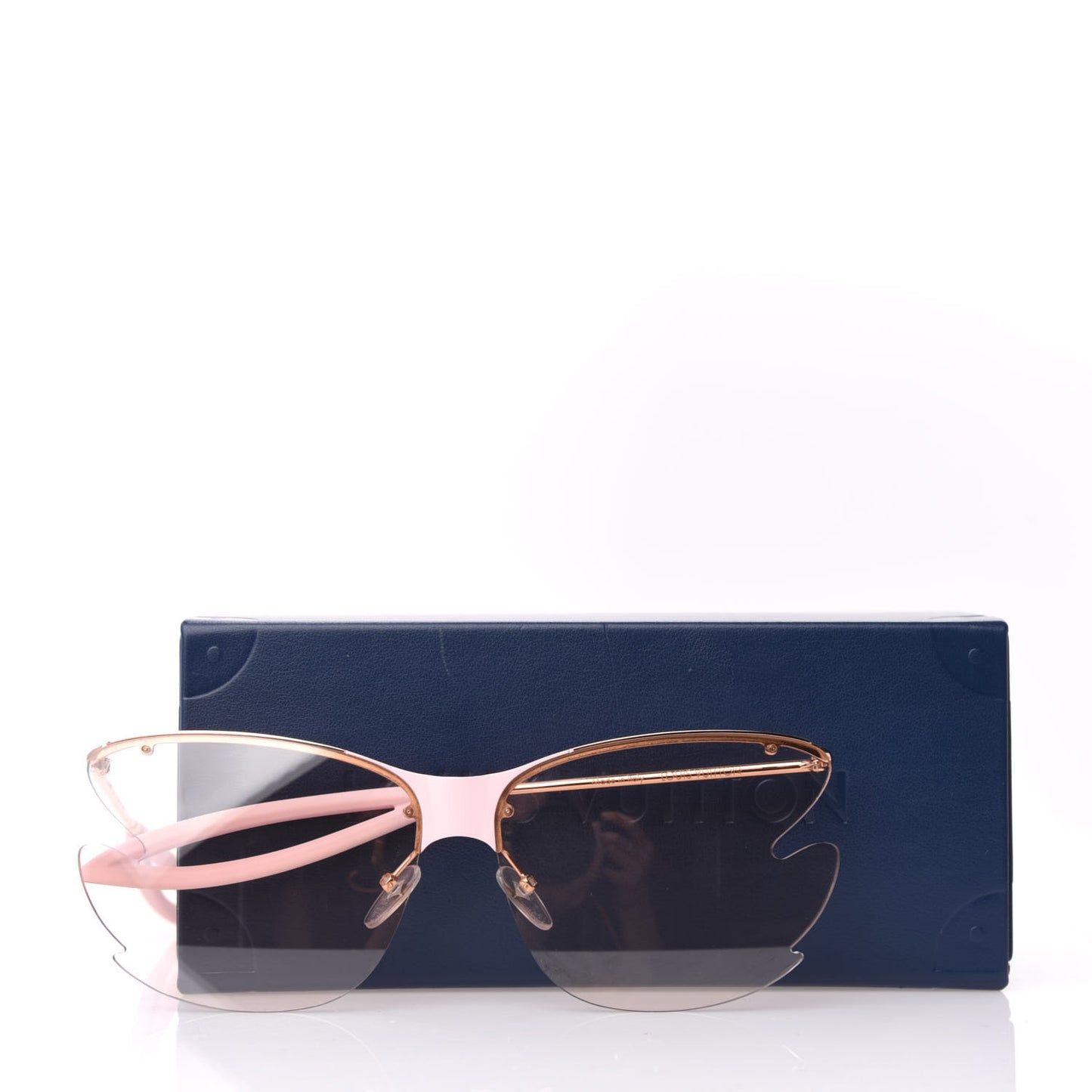 Bohemian Vuittony Square Sunglasses Z1234W Pink