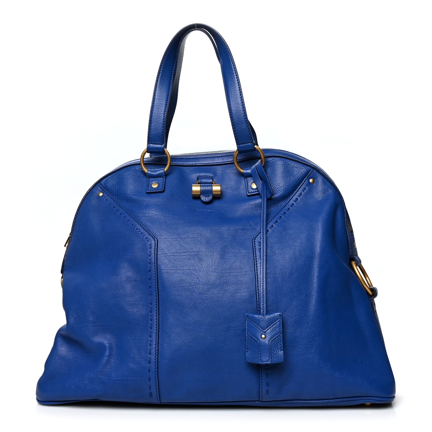 Calfskin Oversized Muse Blue