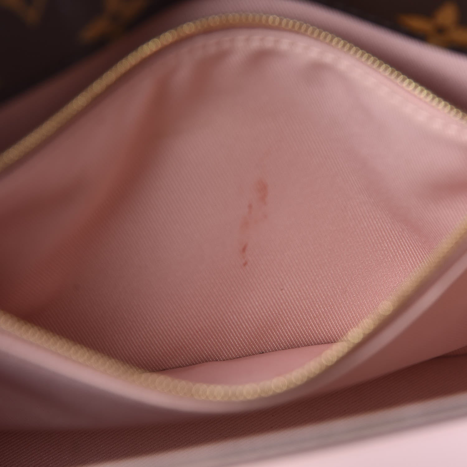 Louis Vuitton Patent Calfskin Monogram Cherrywood PM Rose Ballerine 8 of 13