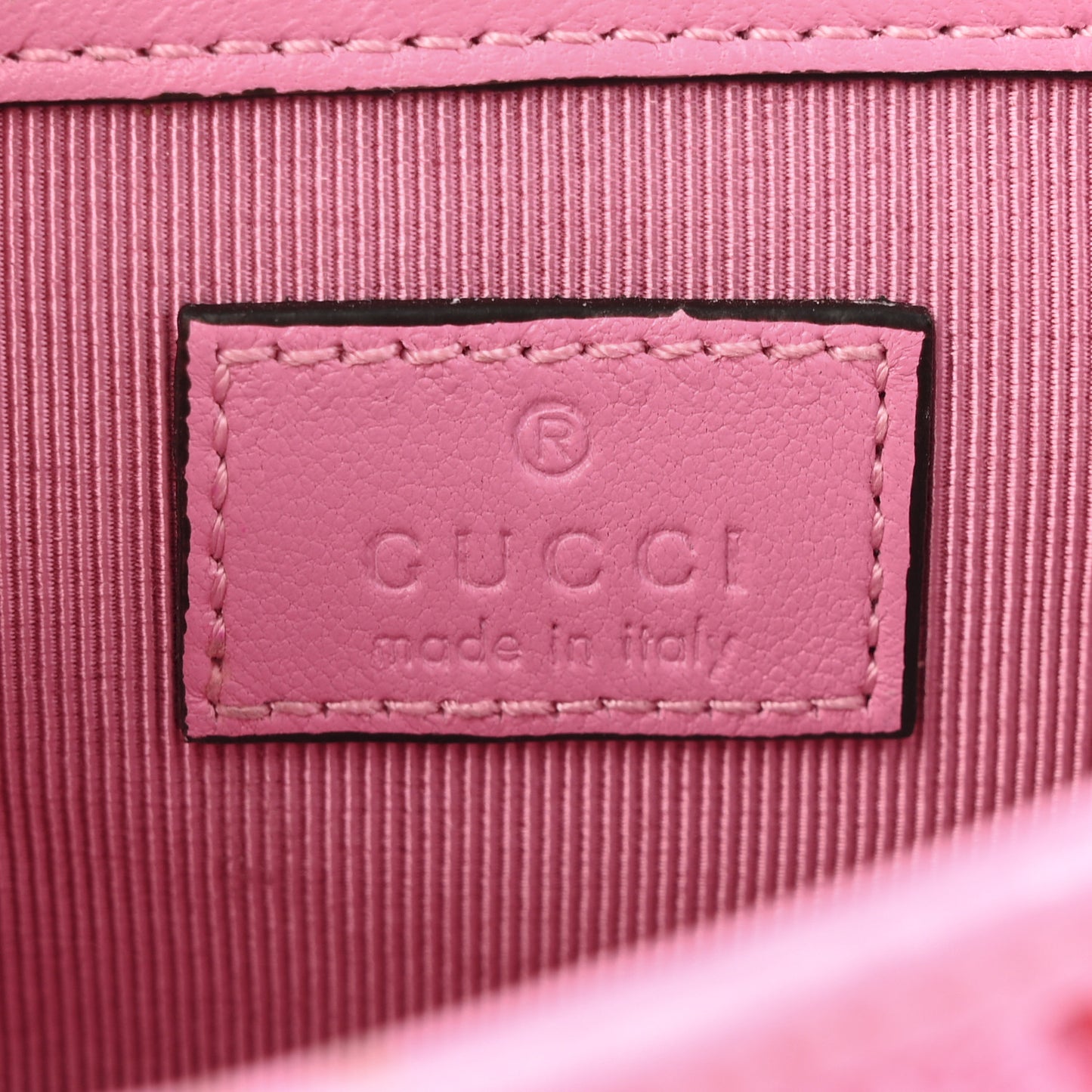 Tweed GG Monogram Mini GG Marmont Shoulder Bag Pink Red