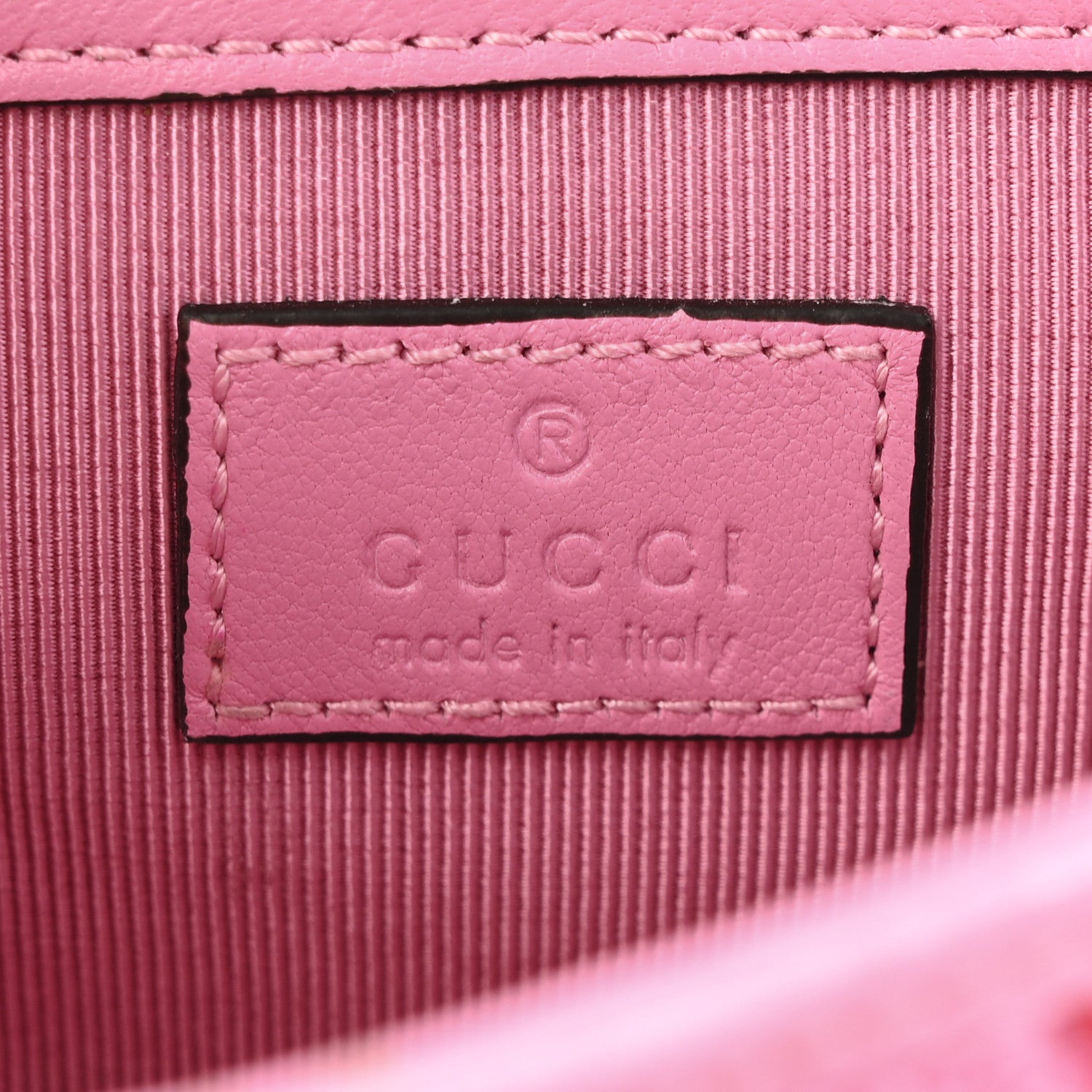Gucci Tweed GG Monogram Mini GG Marmont Shoulder Bag Pink Red 6 of 12