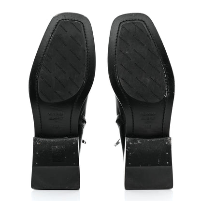 Balenciaga Calfskin Mens Soft Rim Ankle Booties 40.5 Black 5 of 9