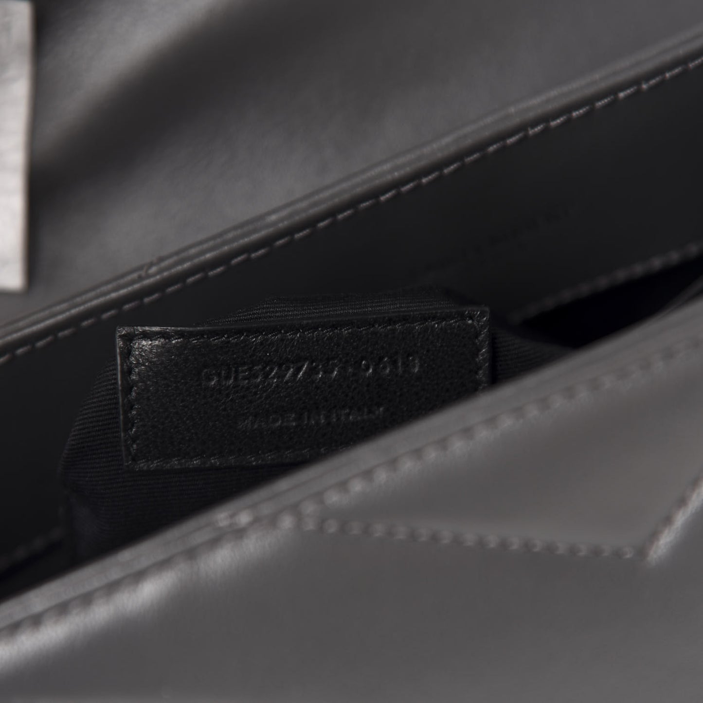 Calfskin Y Quilted Monogram Medium Loulou Chain Satchel Storm