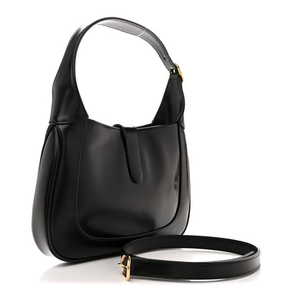 Gucci Boarded Dyana Lux Calfskin Small Jackie 1961 Hobo Black 3 of 10
