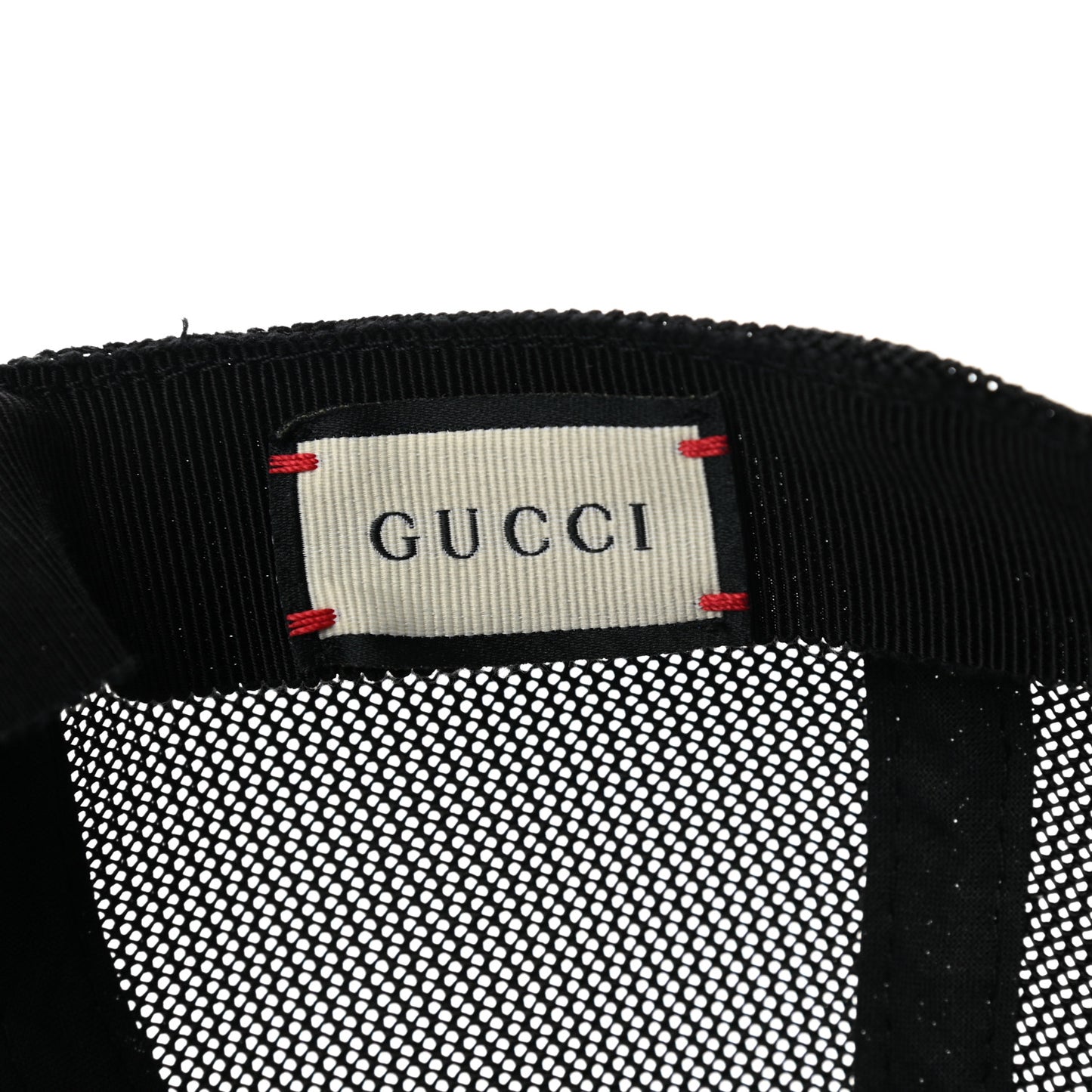 GG Supreme Monogram Psychedelic Baseball Hat Black