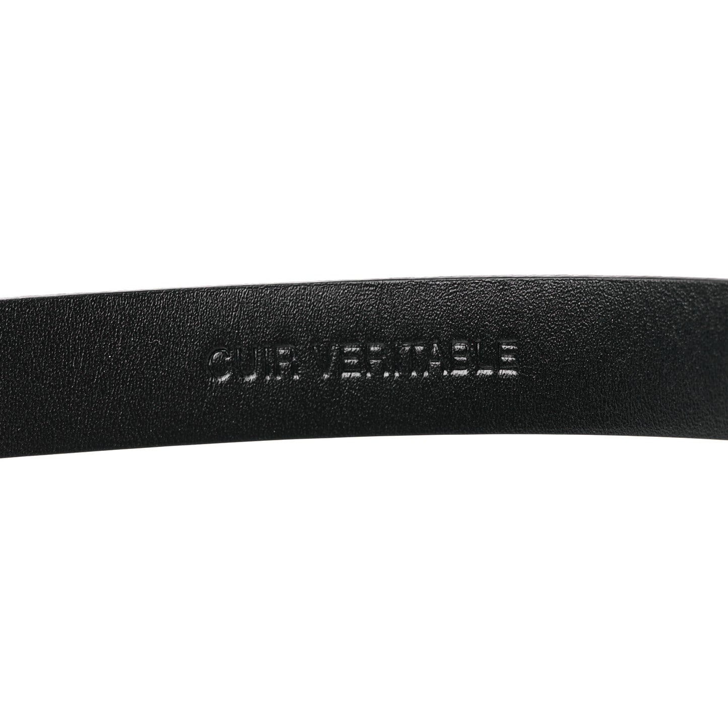 Calfskin Pearl Belt 80 32 Black