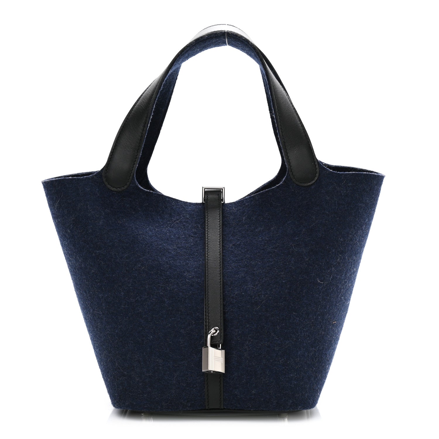 Hermes Feutre Swift Picotin Lock 22 MM Bleu Nuit Black 1 of 9