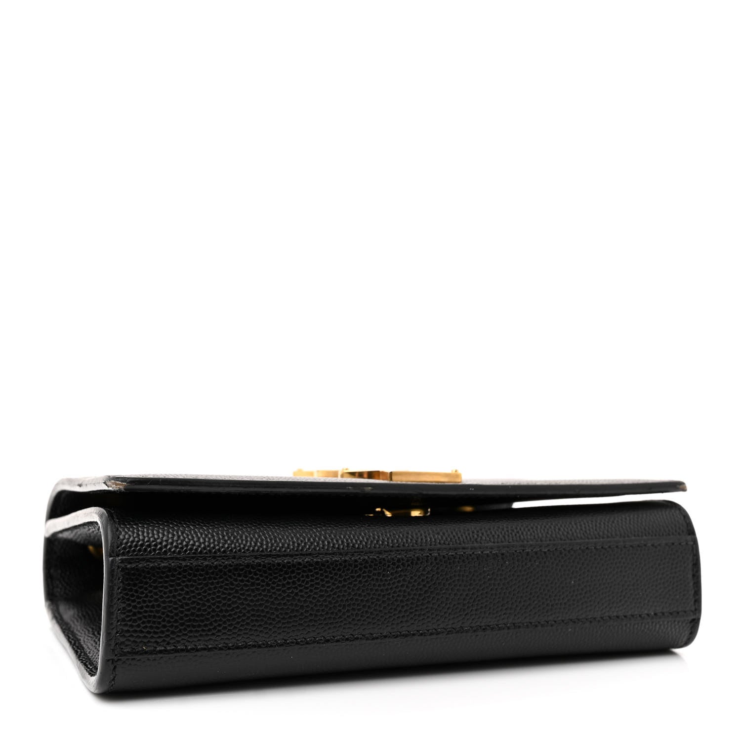 Saint Laurent Grain De Poudre Small Monogram Kate Satchel Black 3 of 11