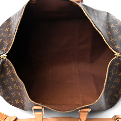 Louis Vuitton Monogram Keepall Bandouliere 55 5 of 25