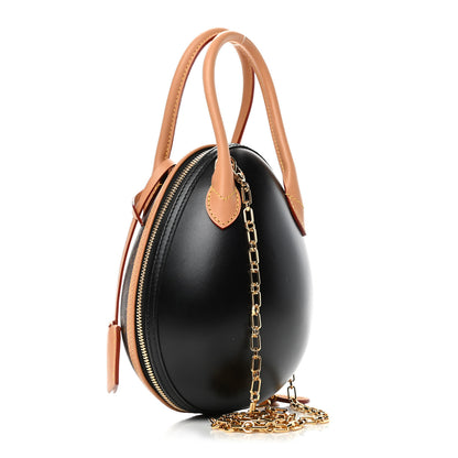 Louis Vuitton Monogram Egg Bag Black 2 of 4