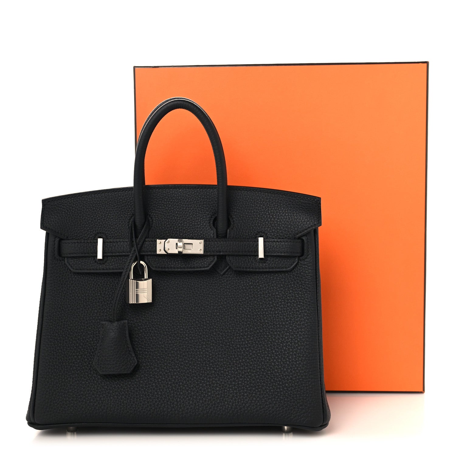 Hermes Togo Birkin 25 Black 11 of 11