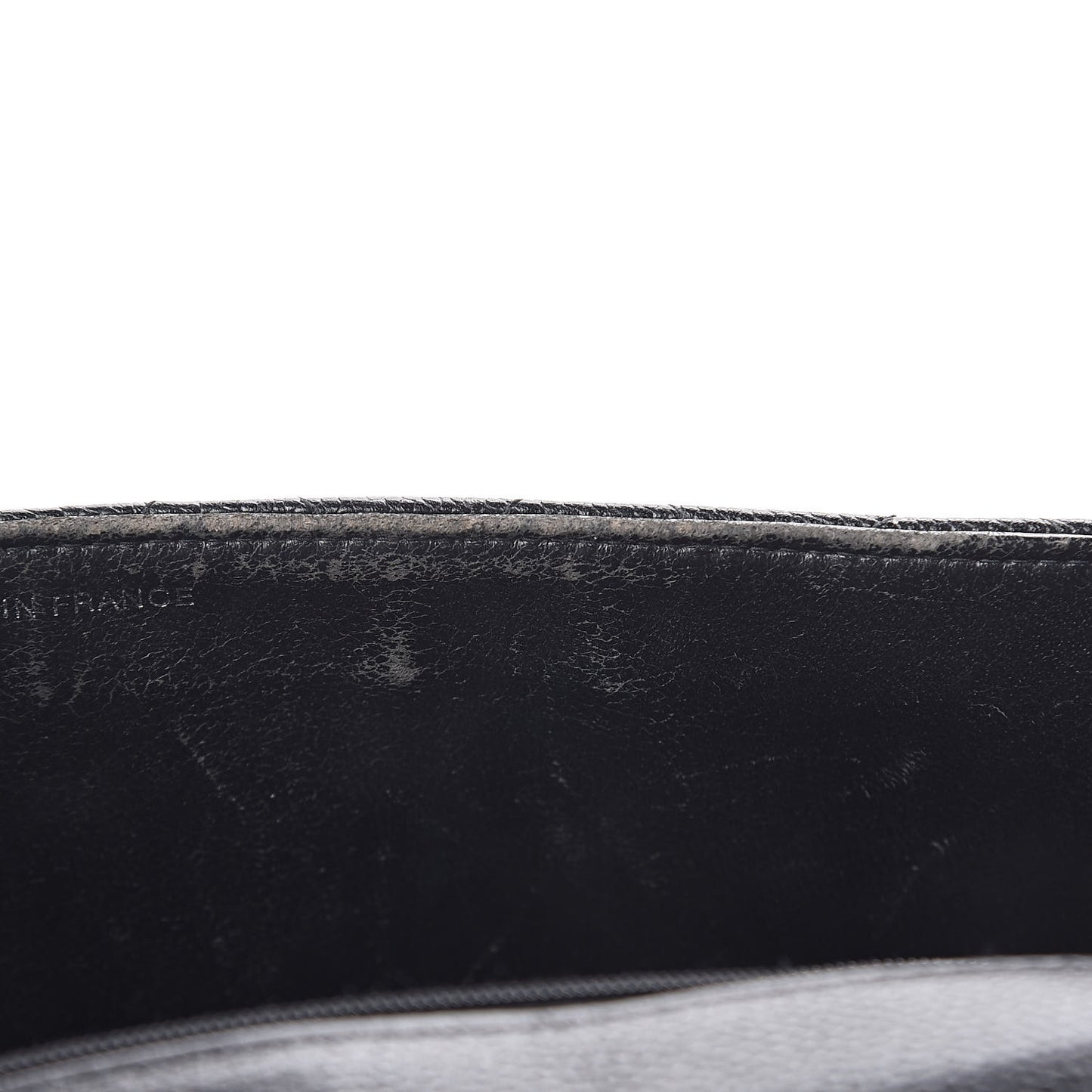 Caviar Jumbo Single Flap Black