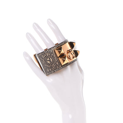 Hermes Lizard Collier De Chien CDC Bracelet T3 Ombre 2 of 6