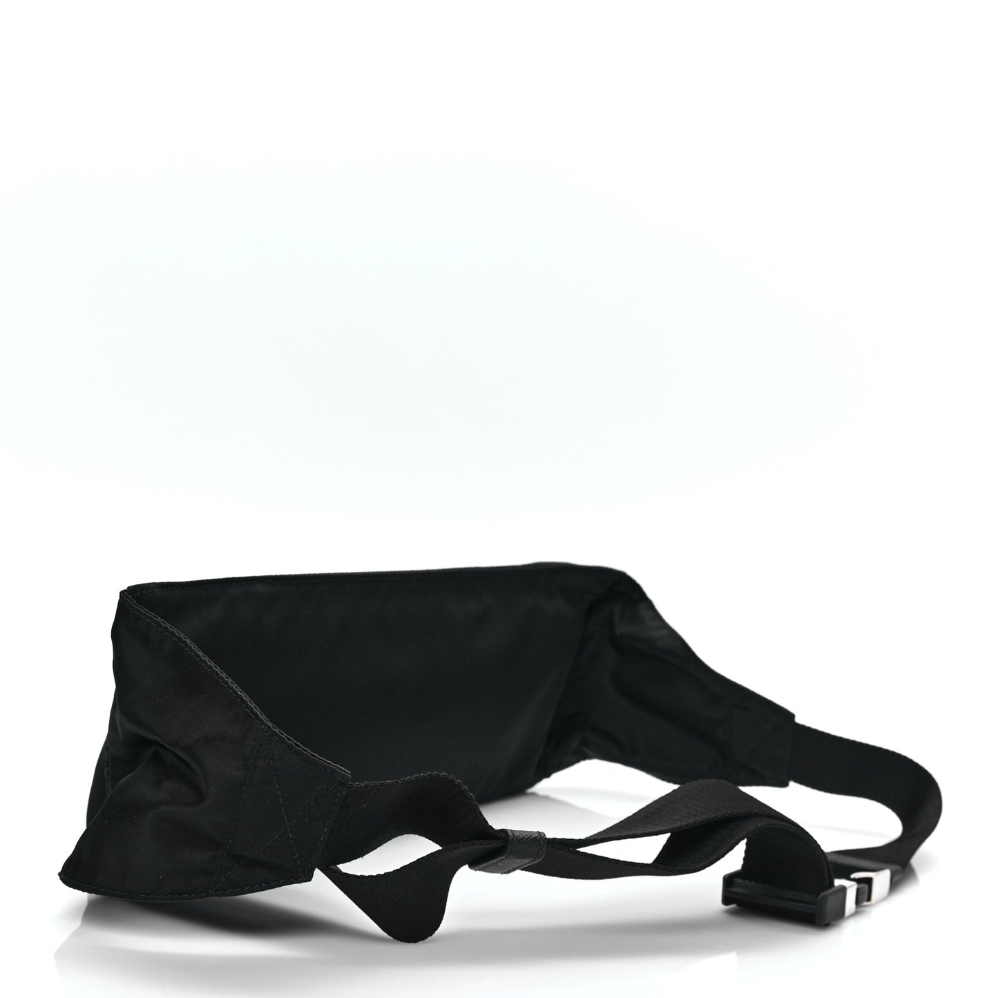 Tessuto Nylon Montagna Belt Bag Black