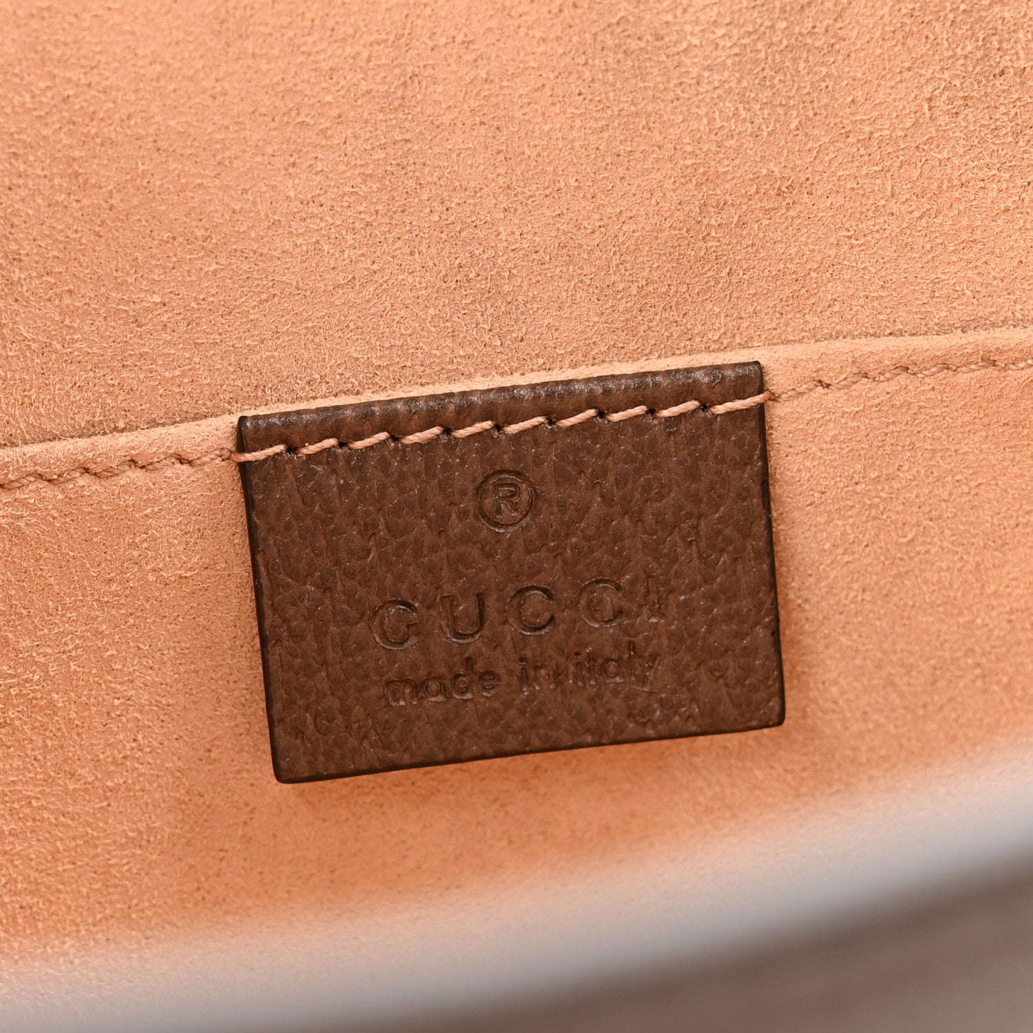Gucci GG Supreme Monogram Web Ophidia Pouch Brown 6 of 10
