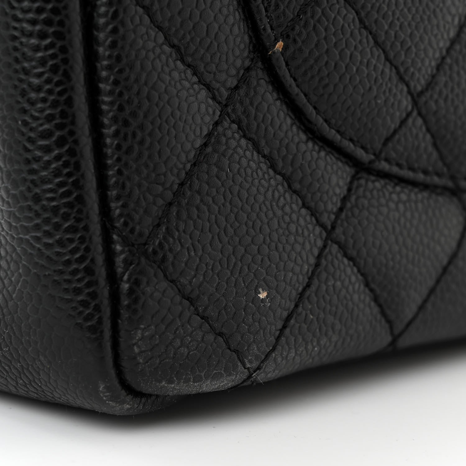 Chanel Caviar Quilted Grand Shopping Tote GST Black 12 of 13