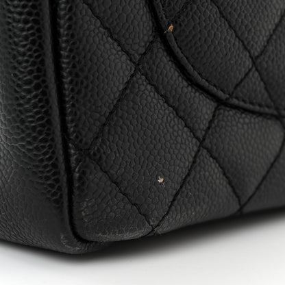 Chanel Caviar Quilted Grand Shopping Tote GST Black 12 of 13