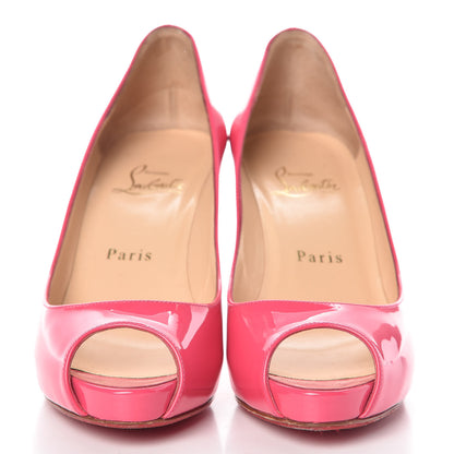 Christian Louboutin Patent No Matter 85 Pumps 36.5 Pinky 2 of 11