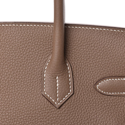 Hermes Togo Birkin 30 Etoupe 31 of 37