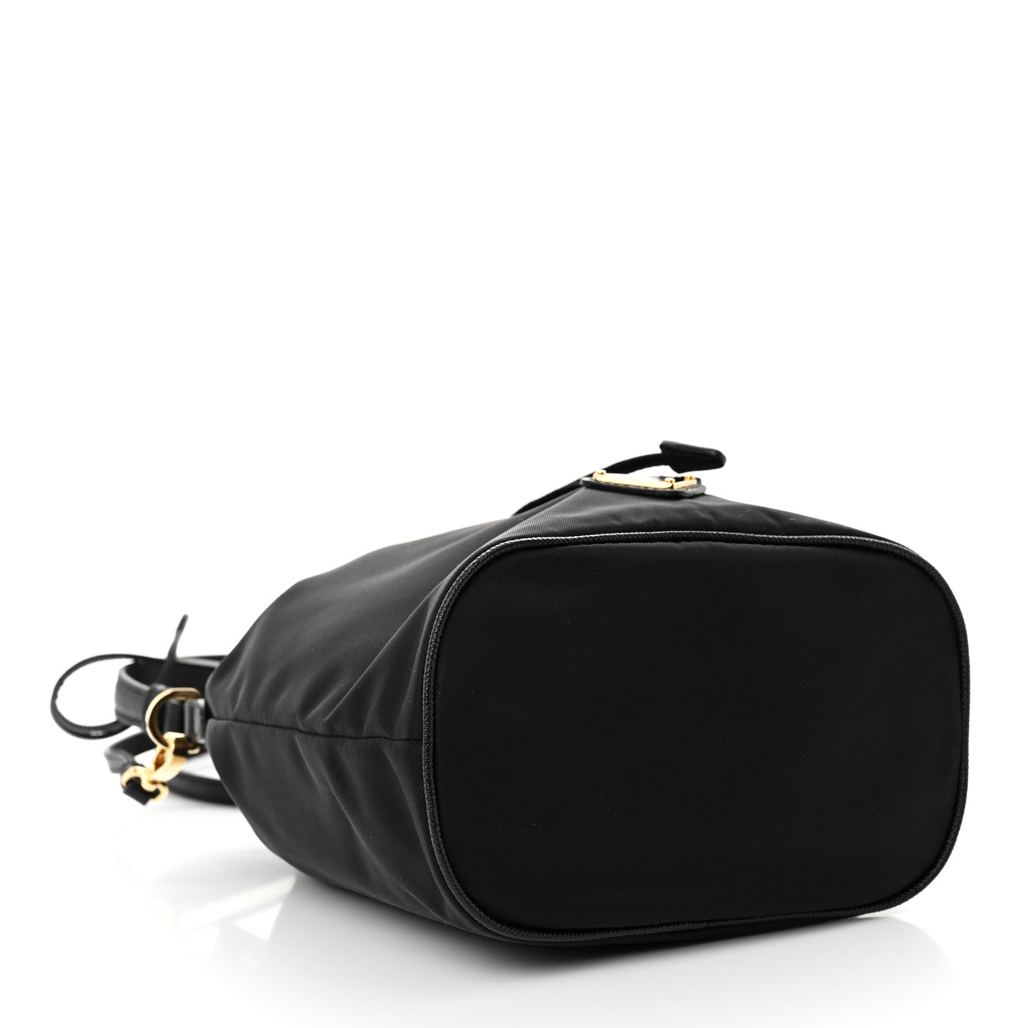 Prada Re-Nylon Saffiano Mini Re-Edition 1978 Bucket Bag Black 4 of 10