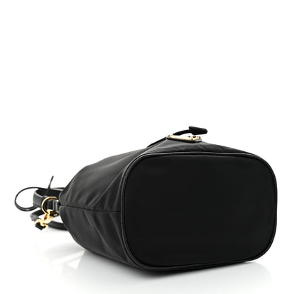 Prada Re-Nylon Saffiano Mini Re-Edition 1978 Bucket Bag Black 4 of 10