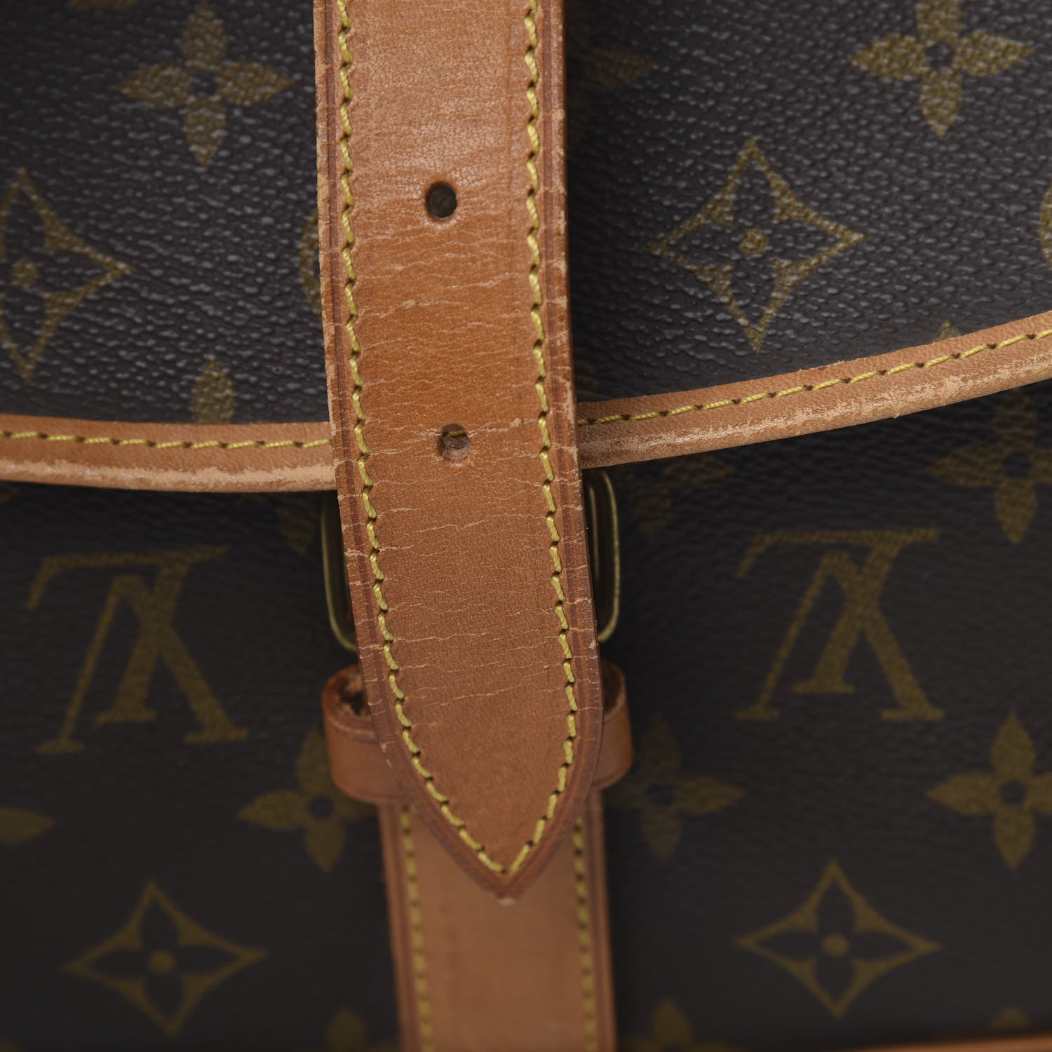 Louis Vuitton Monogram Saumur 35 16 of 21