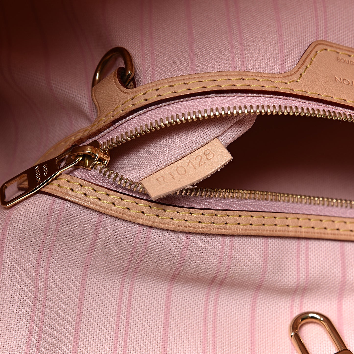 Damier Azur Delightful MM Rose Ballerine