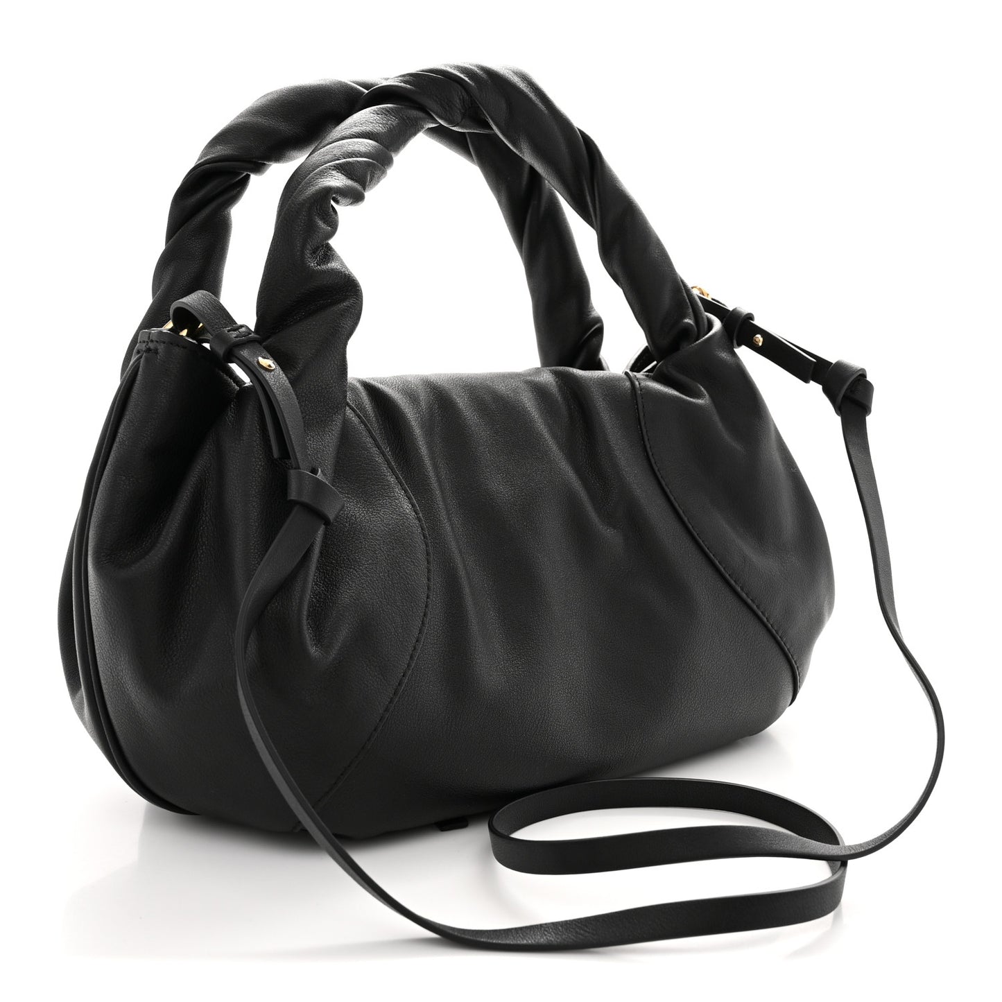 Calfskin Small Spy Black