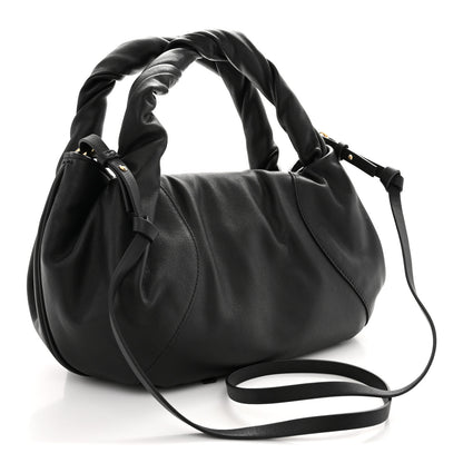 Fendi Calfskin Small Spy Black 3 of 10