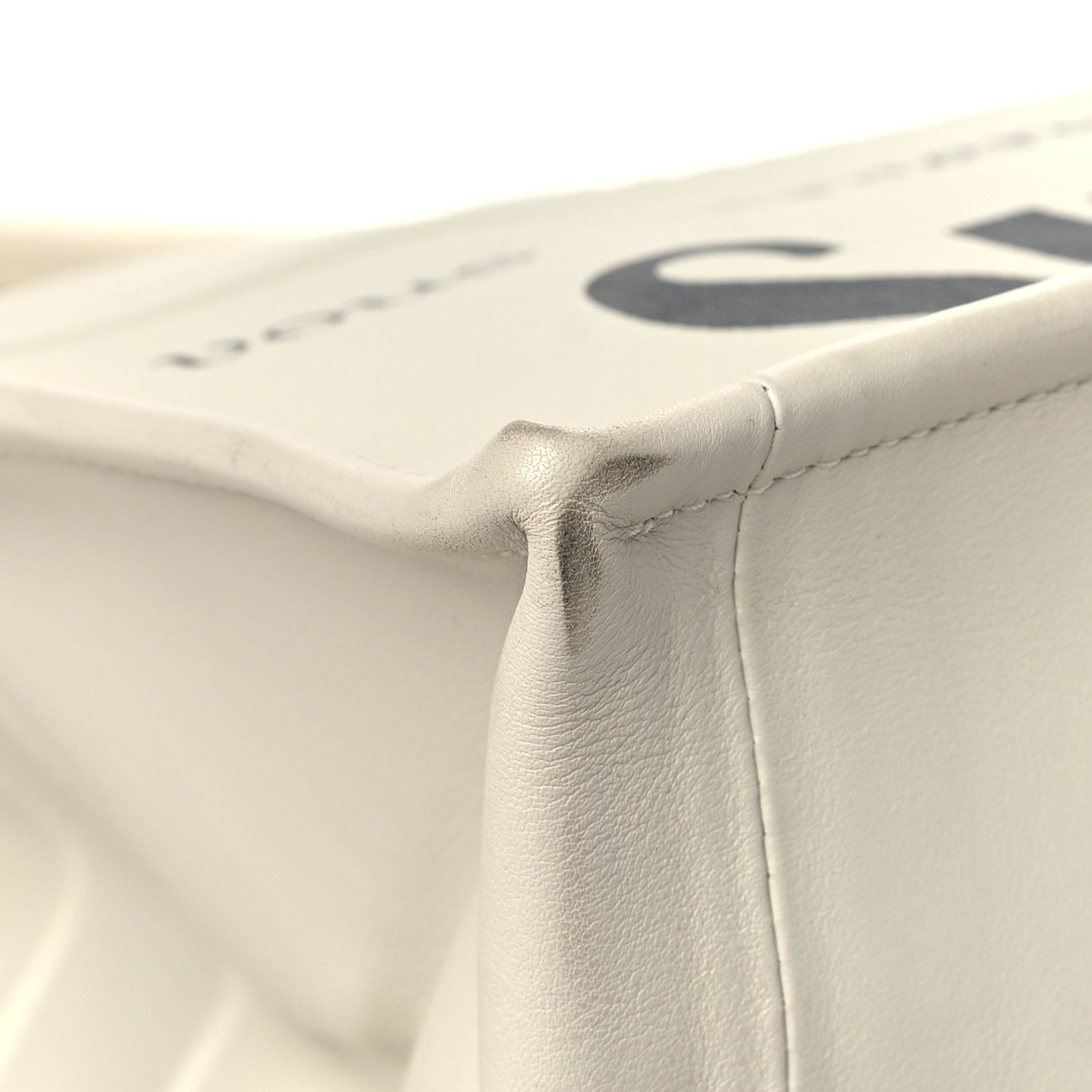 Christian Dior Calfskin Large Surrealism Book Tote Ivory 9 of 13