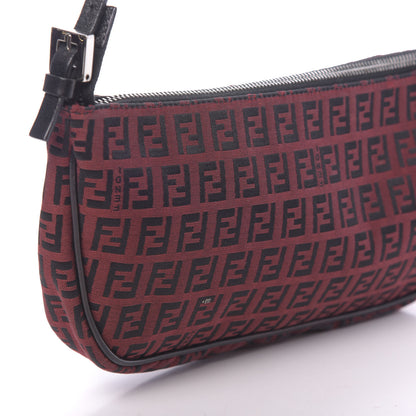 Fendi Zucchino Pochette Red 10 of 12