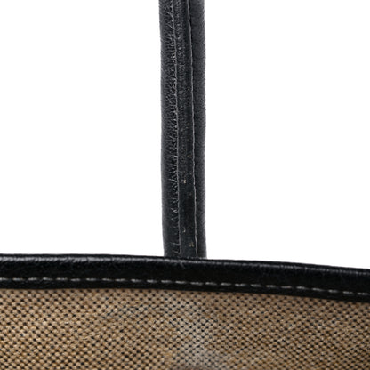 Hermes Toile Buffle Skipper Garden Party 36 MM Tote Black 13 of 18