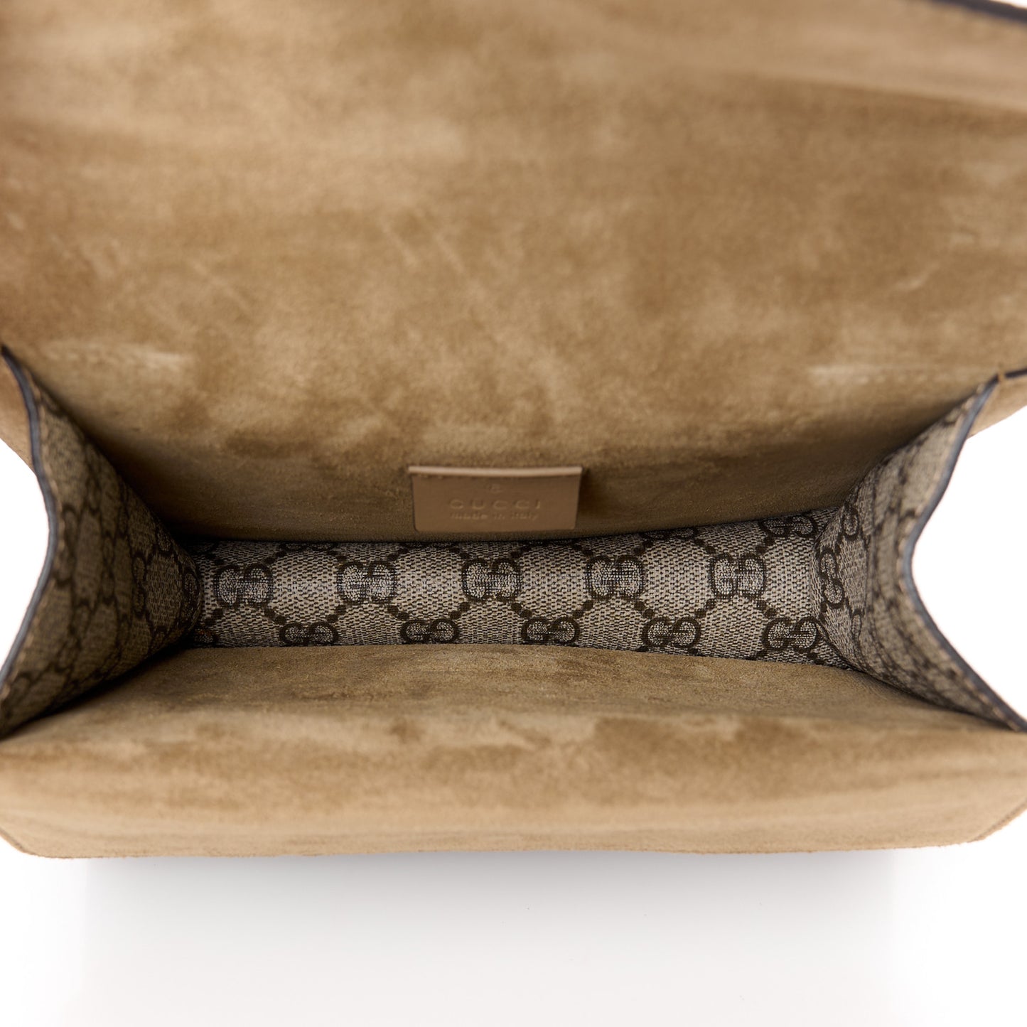 GG Supreme Monogram Mini Dionysus Shoulder Bag Taupe