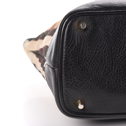 Burberry House Check Quilted Tote Black 5 of 16