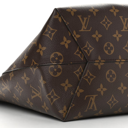 Louis Vuitton Monogram Flower Hobo Black 8 of 10
