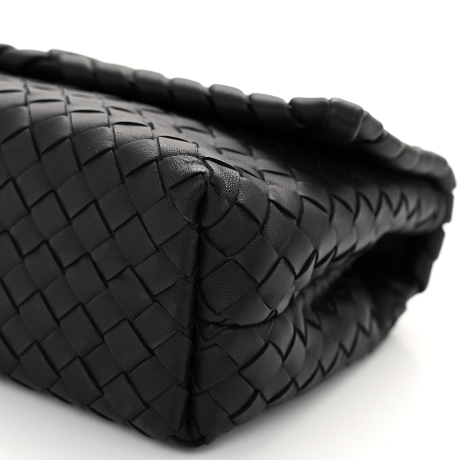 Bottega Veneta Nappa Intrecciato Baby Olimpia Shoulder Bag Black 11 of 11