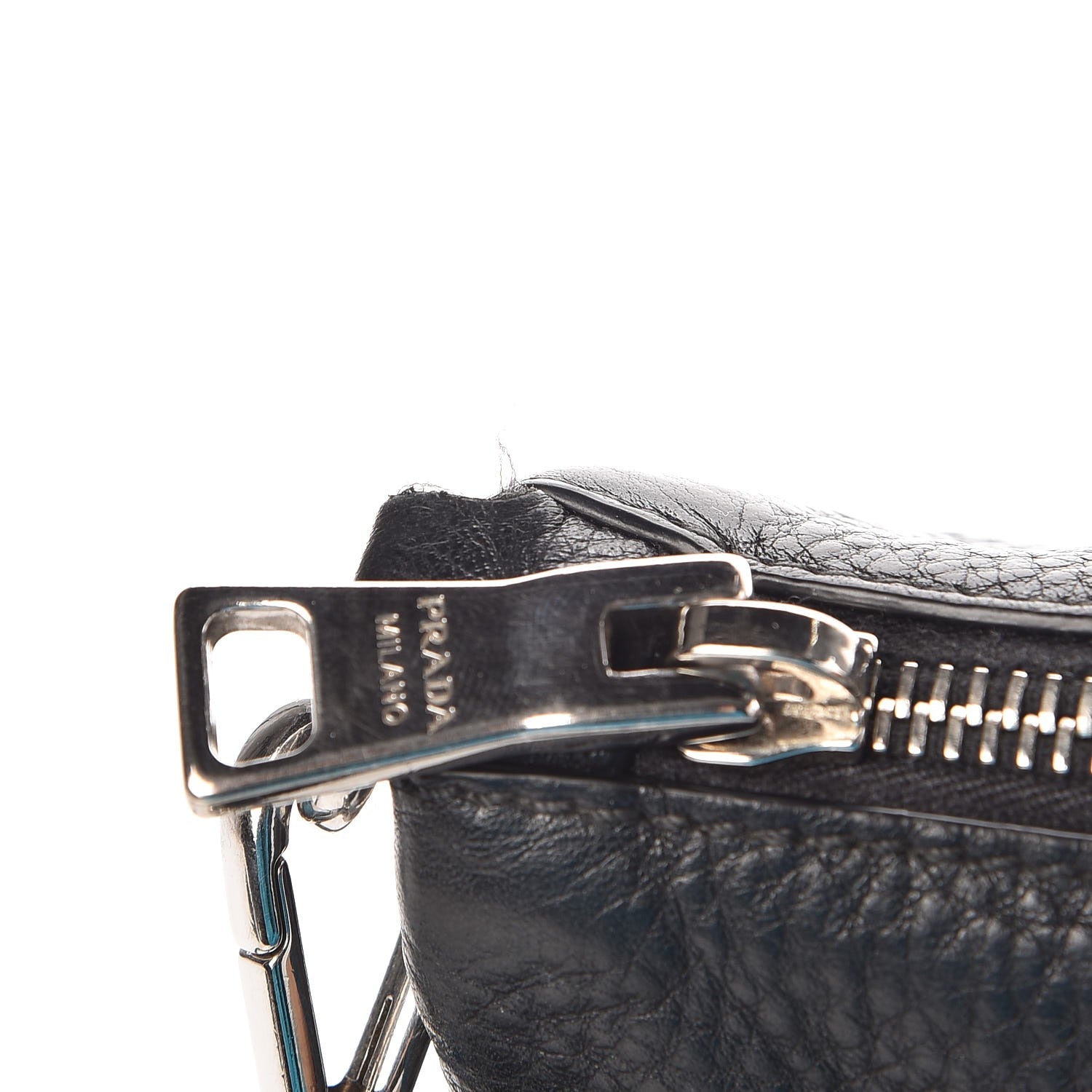 Prada Vitello Daino Crossbody Bag Black 10 of 10