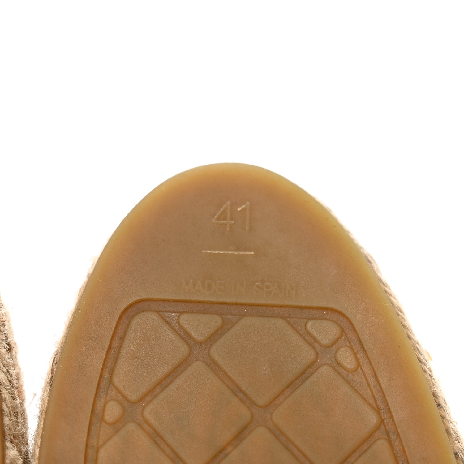 Chanel Lambskin Printed CC Espadrilles 41 Black White 6 of 9